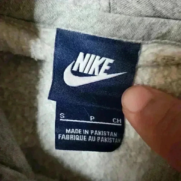 Nike Sportswear Womens Modern Tech Hoodie Size M Medium Gray Sweatshirt 4515 - Picture 5 of 7